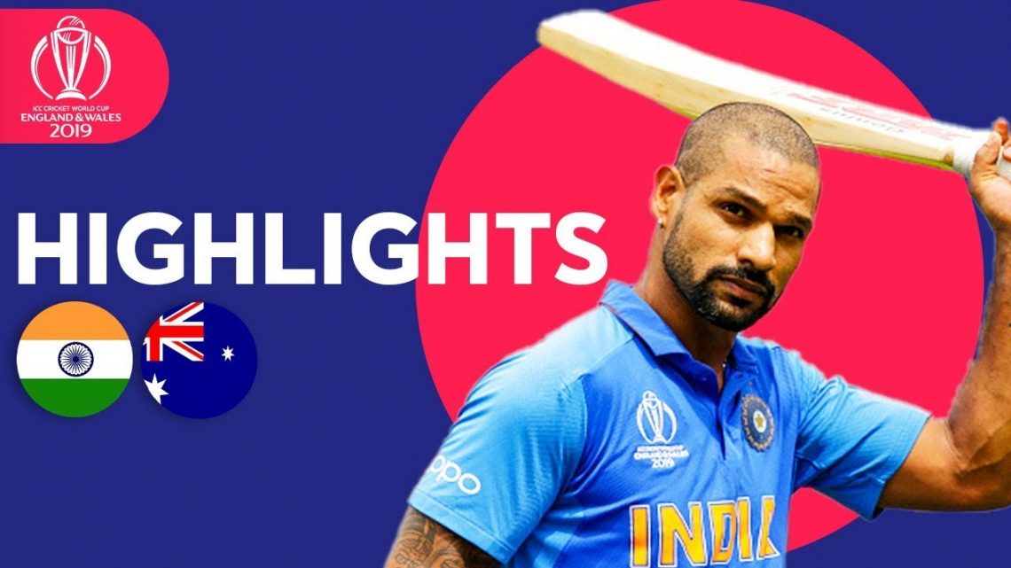 India Vs Australia ICC World Cup Highlights Cricket – 9th June 2019
